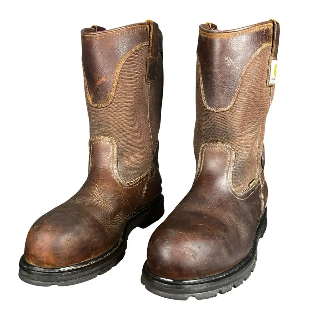 Carhartt CMP120 Wellington Waterproof Steel Toe Boots Size Boots Size 13
